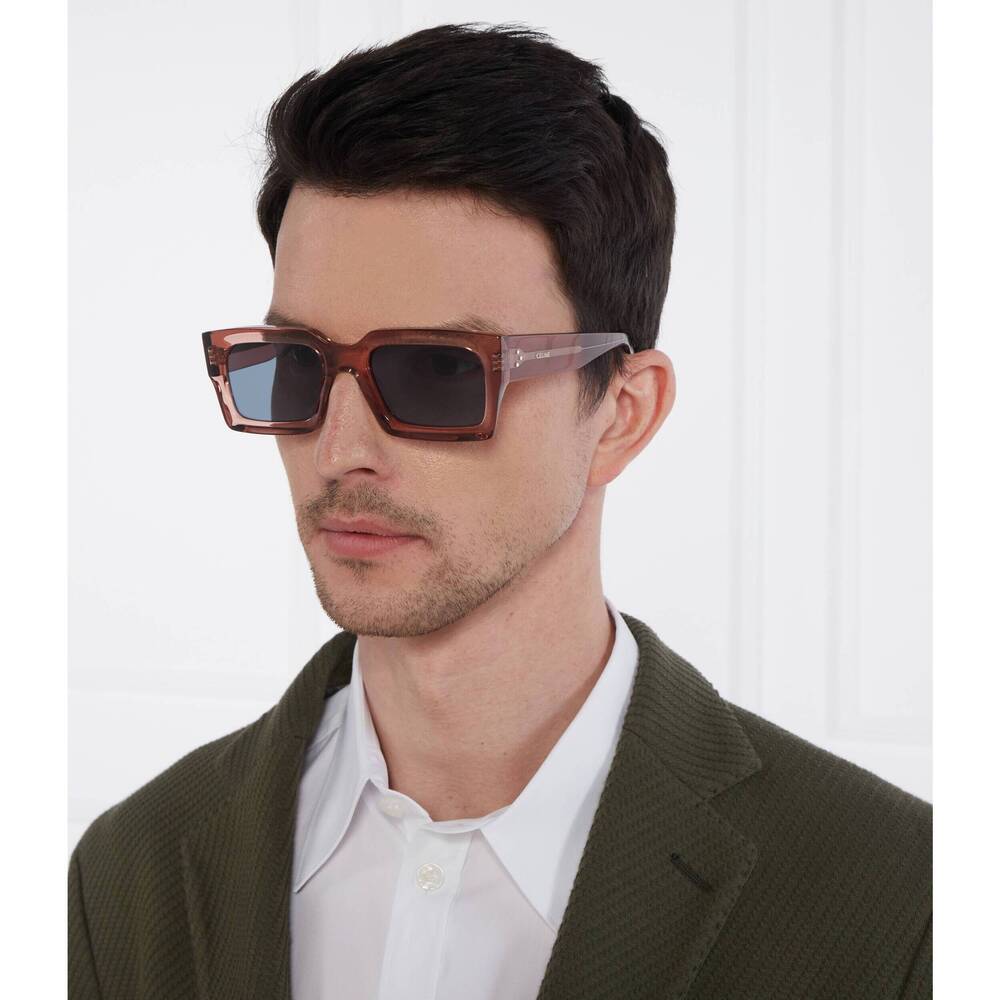 NWT Celine CL40280U-74V-54 Transparent Pink 54mm Sunglasses - Picture 5 of 5